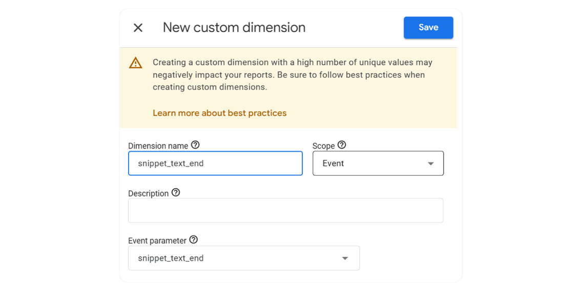 New-custom-dimension