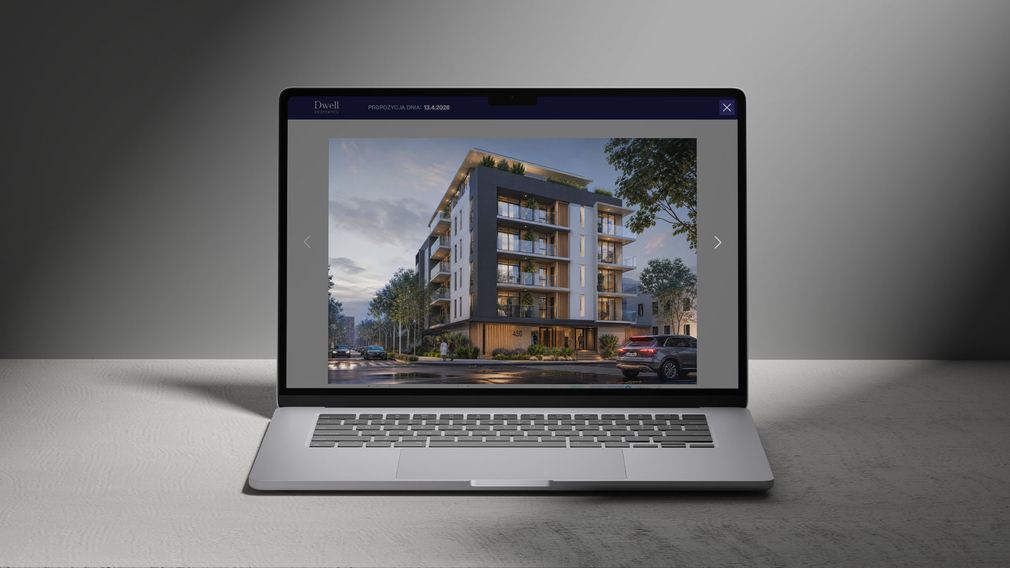 Galeria zdjęć nieruchomości z podglądem i pełnoekranowym zoomem-dwell-properties-beecommerce.pl