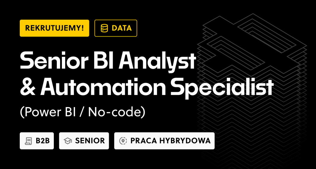 Senior BI Analyst & Automation Specialist