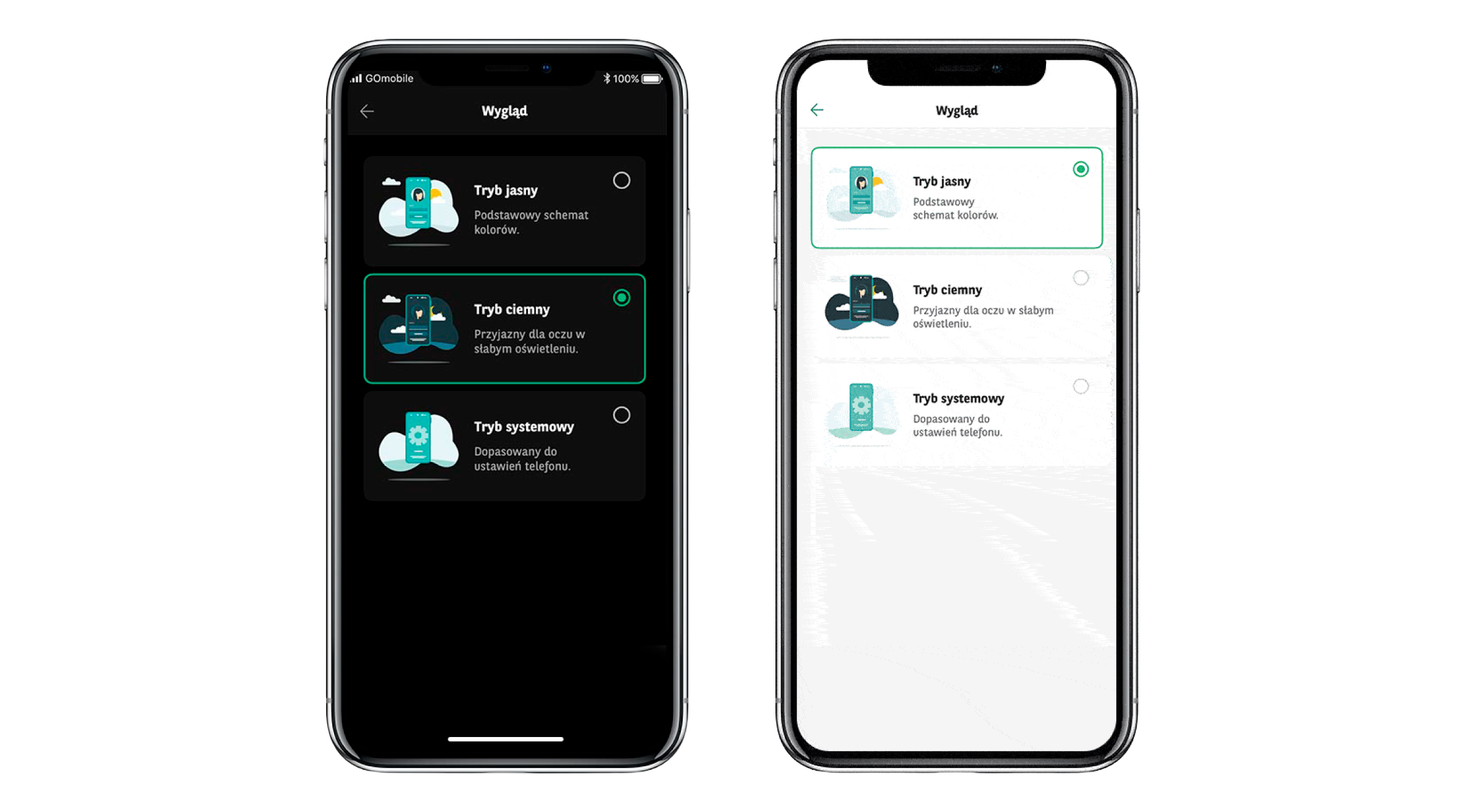 aplikacje bankowe-darkmode