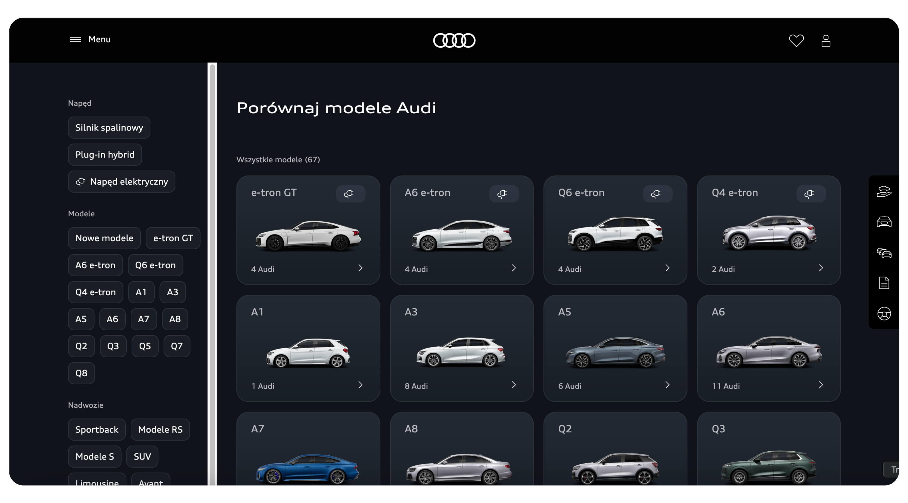 Audi Darkmode