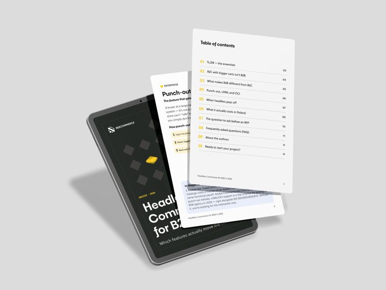 Headless-Commerce-for-B2B-Table-of-Contents-e-book