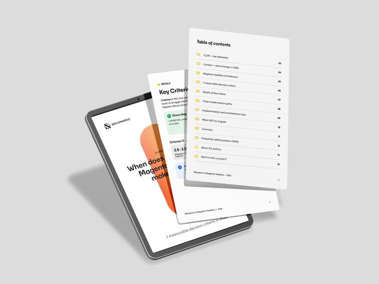When does migration to Magento Headless make sense-table-of-contnets
