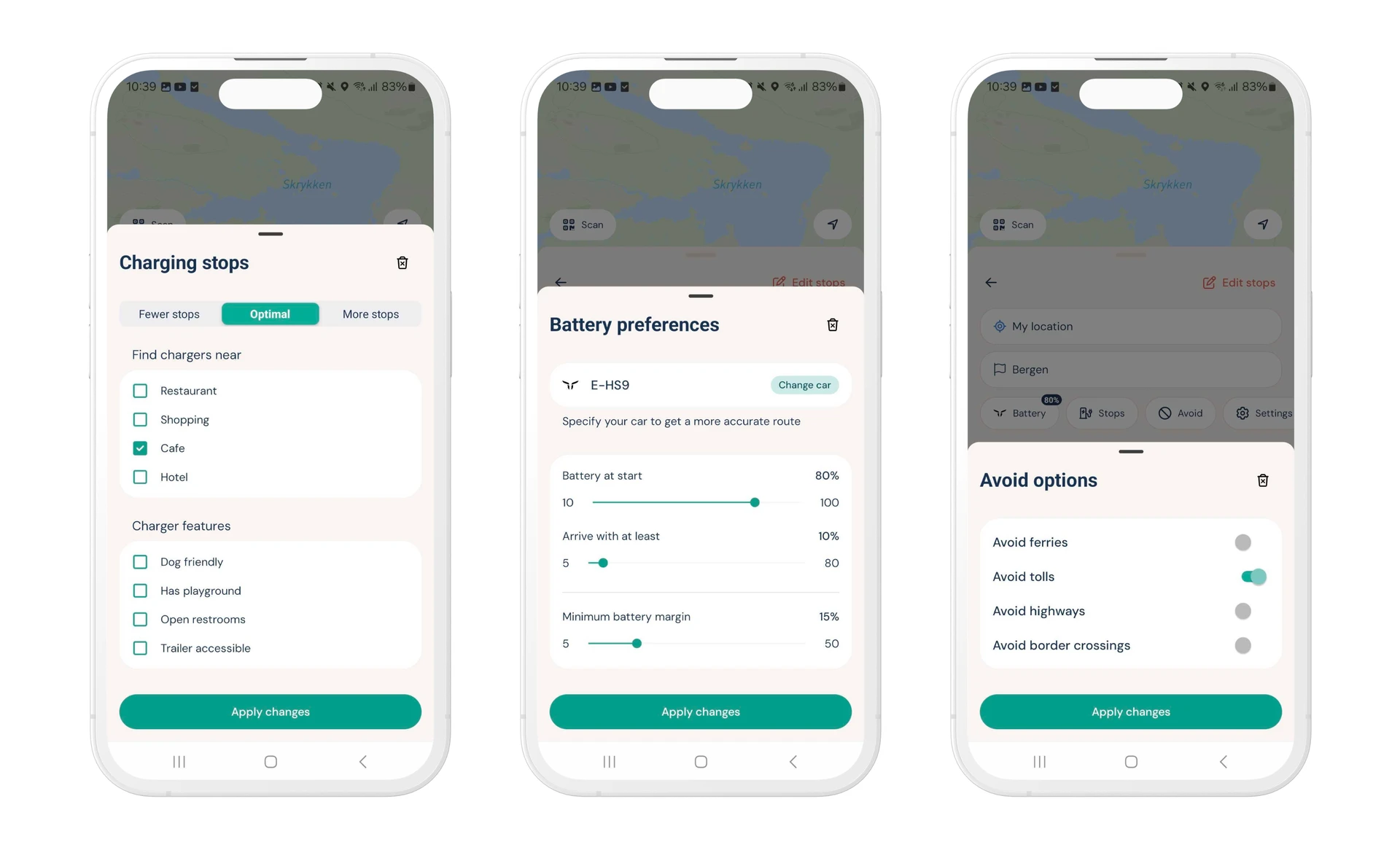 Find the best charging stops along the way with Elton