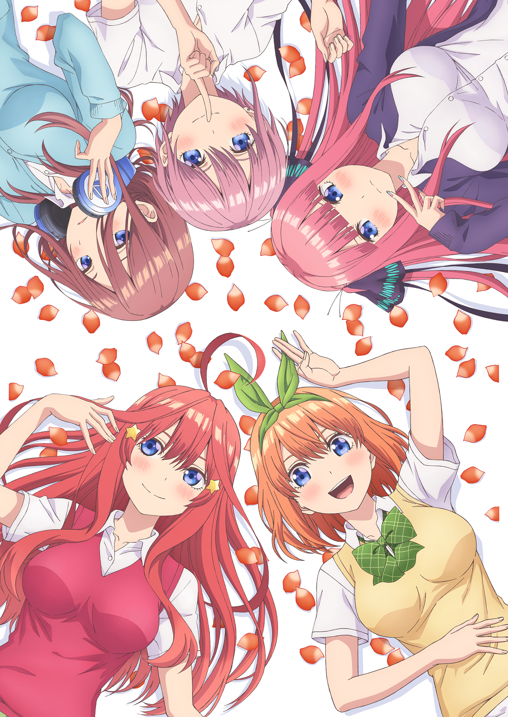 Conheça os Dubladores de The Quintessential Quintuplets (As