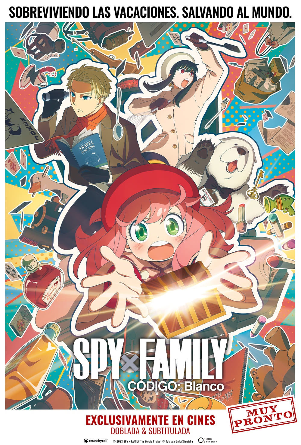 Así luce el nuevo póster de SPY x FAMILY CÓDIGO: Blanco en español