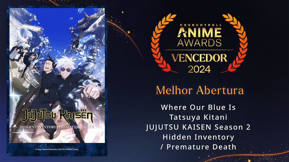 Melhor Abertura Anime Awards 2024