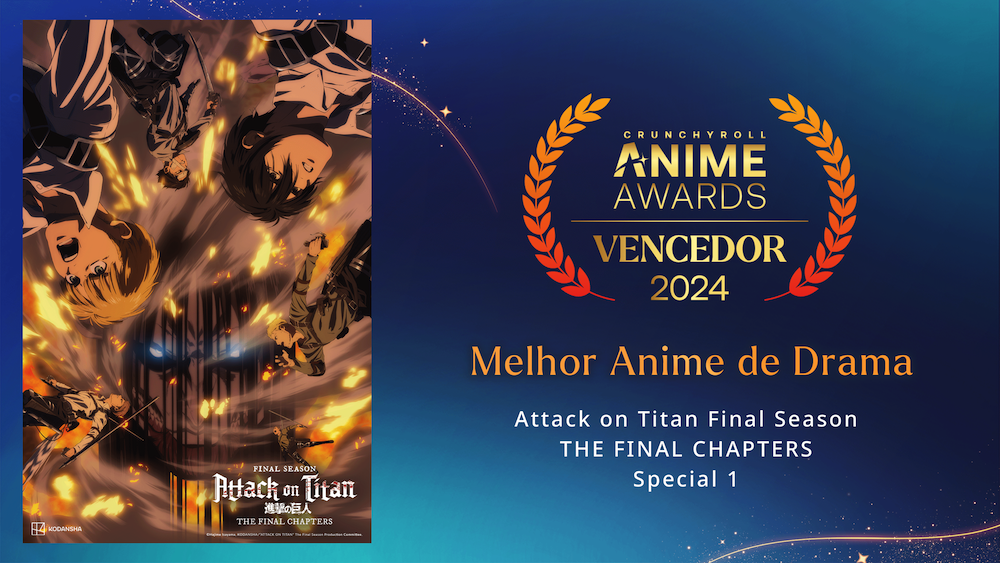 Melhor Anime de Drama Anime Awards 2024