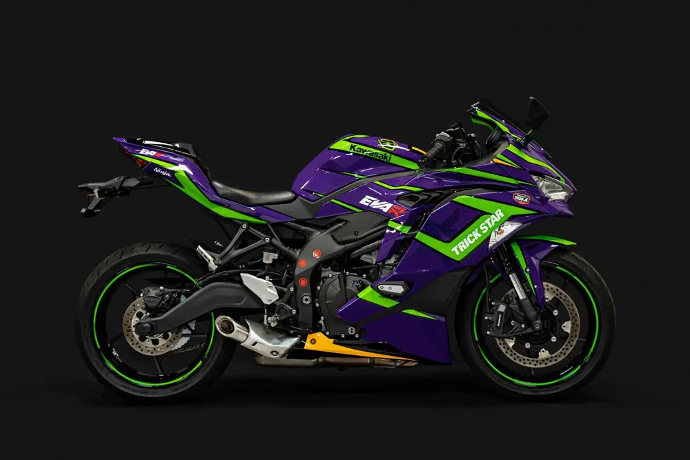 Neon Genesis Evangelion Gets A Custom Superbike From Kawasaki