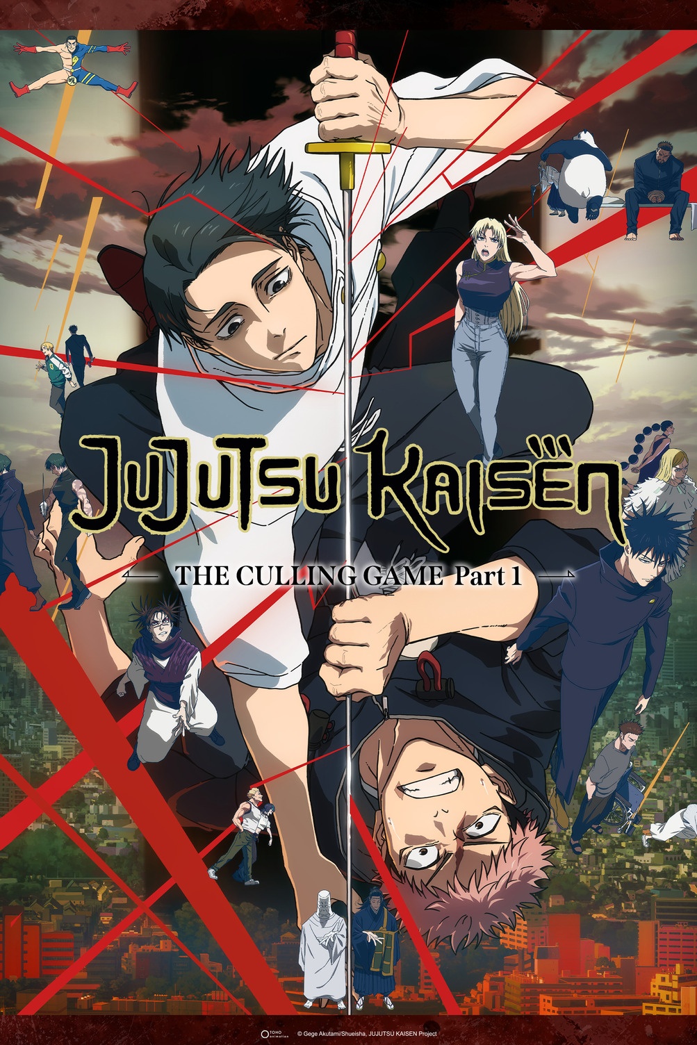 Interface platform streaming yang menampilkan jadwal rilis Jujutsu Kaisen Season 3