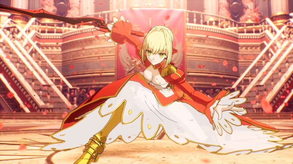Fate/EXTRA Record: El espectacular nuevo tráiler muestra a Red Saber en todo su esplendor