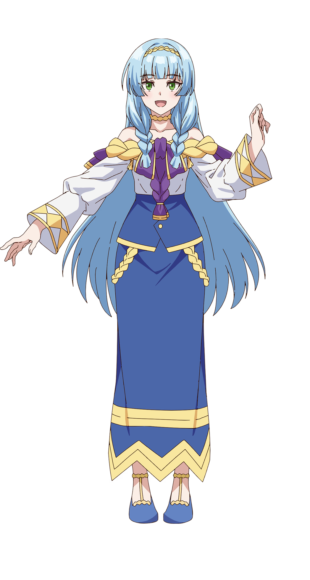Because I, the True Saint, was Banished, that Country is Done For! Anime Eliane character visual