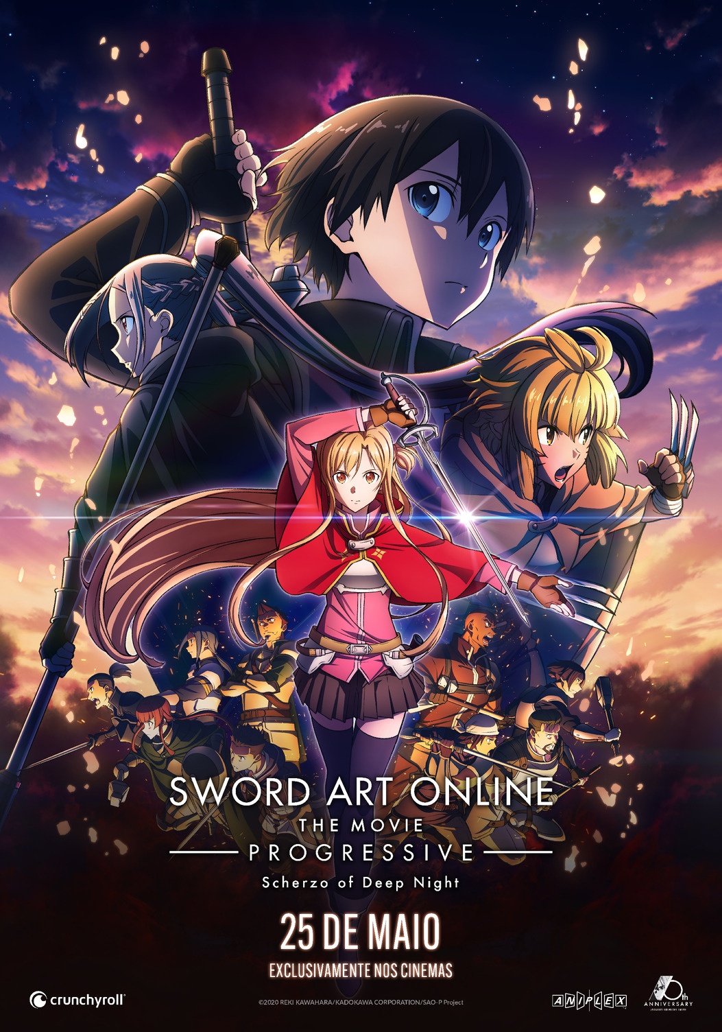Filme Sword Art Online Progressive: Scherzo do Crepúsculo Sombrio chega aos  cinemas brasileiros dia 25 de maio - Crunchyroll Notícias