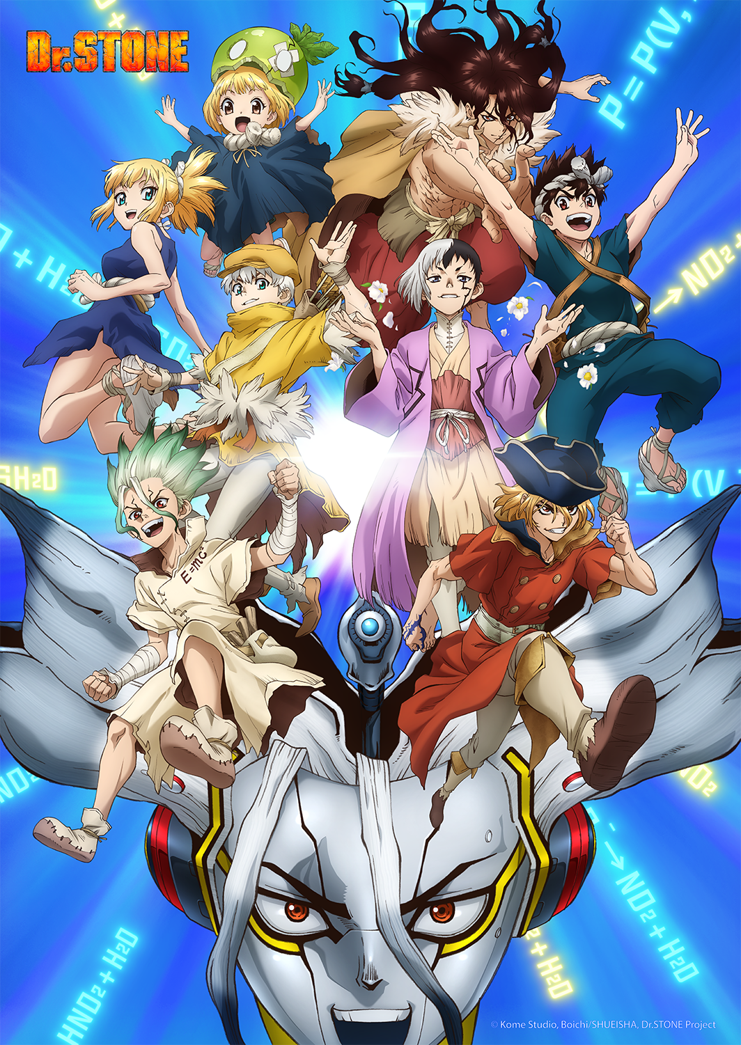 Dr. STONE Season 4 Anime SCIENCE FUTURE to Stream on Crunchyroll 