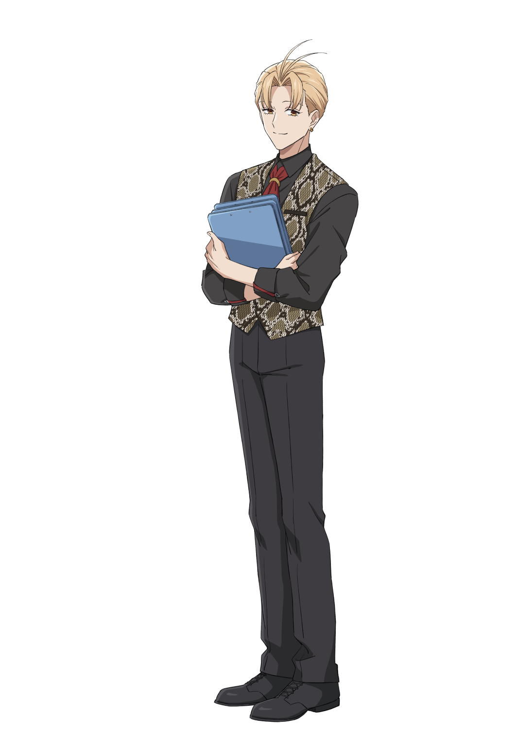 Gomon Baito-kun no Nichijo anime character design for Noe