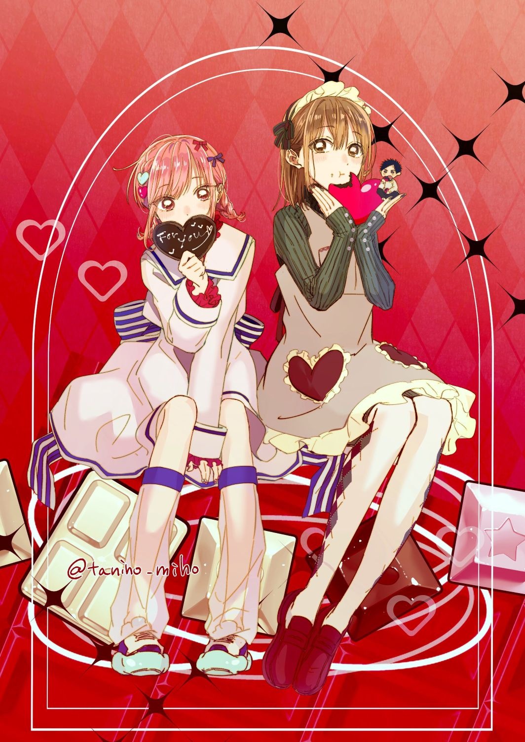 Blue Box anime Valentine's Day artwork 2026