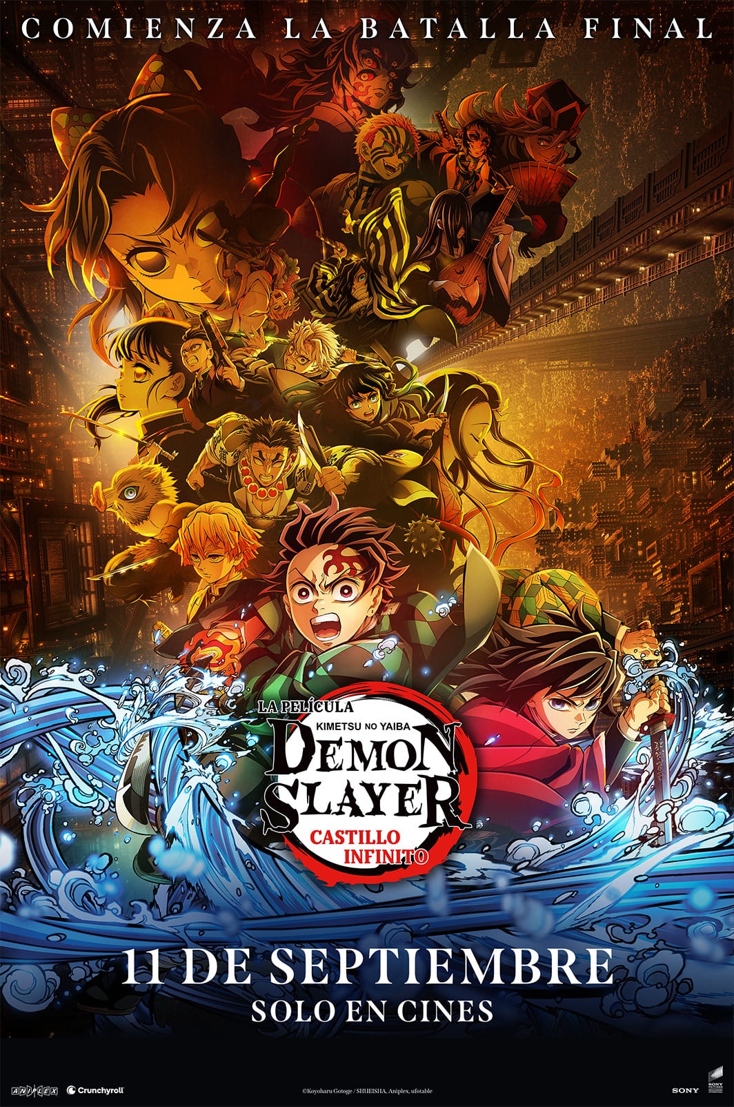Kimetsu No Yaiba Pelicula Castillo Infinito