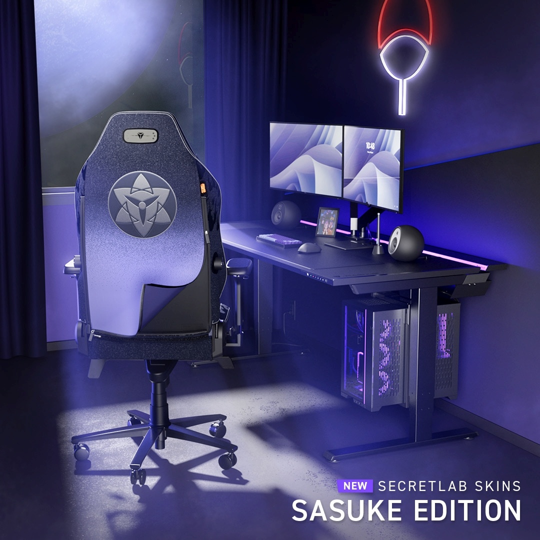 Secretlab's Naruto Shippuden gaming chairs are perfect for would