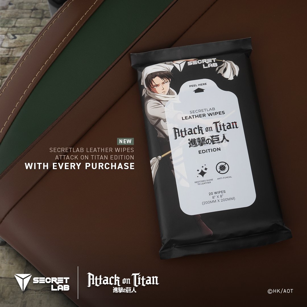 Secretlab and Funimation Team Up for Attack on Titan Edition Chair