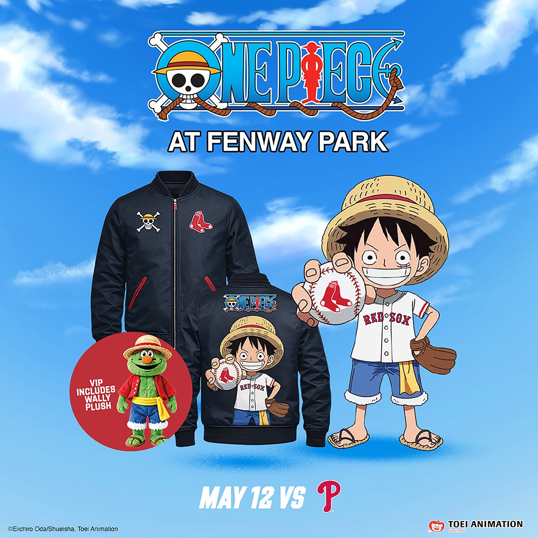 Boston Red Sox x ONE PIECE Theme Night Returns This May with