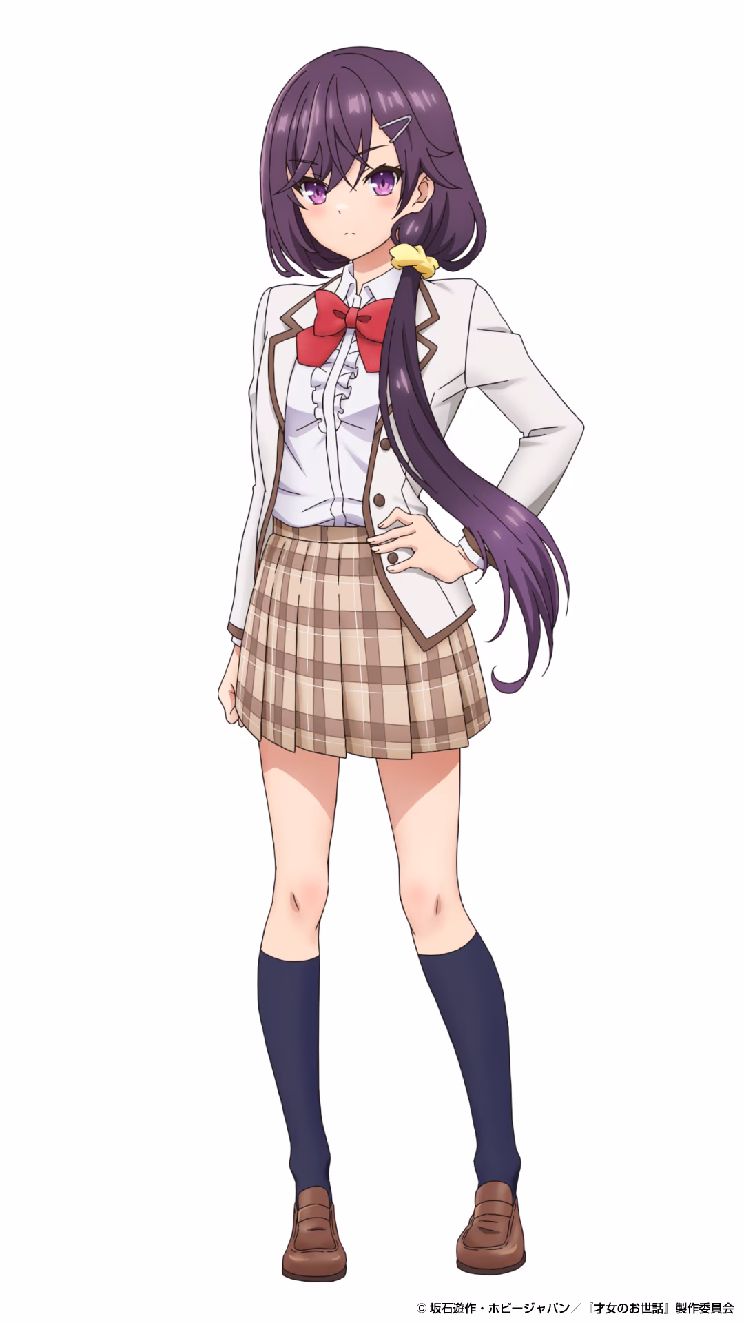 Rich Girl Caretaker anime character art for Narika Miyakojima