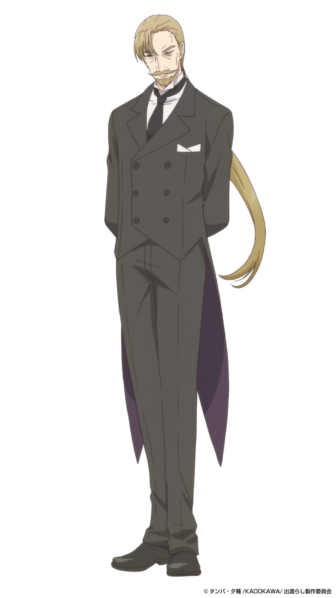 The Insipid Prince's Furtive Grab for The Throne anime character art for Sebastian