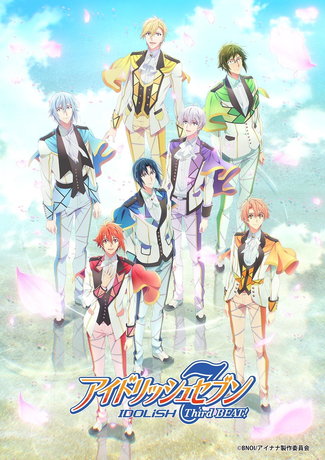 アニメ IDOLiSH7 DVD&CD IDOLiSH7 Third Beat! retorna com novos episódios no dia 2 de