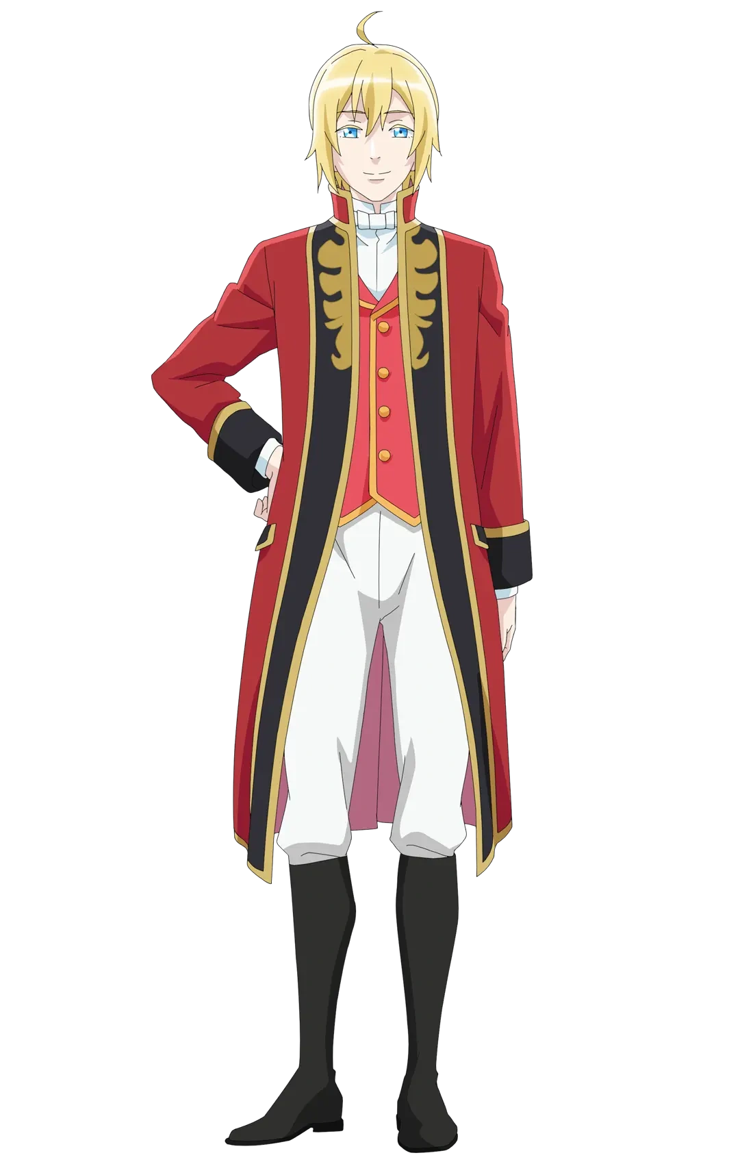 تصميم شخصية كلارك من أنمي I Want to Escape from Princess Lessons