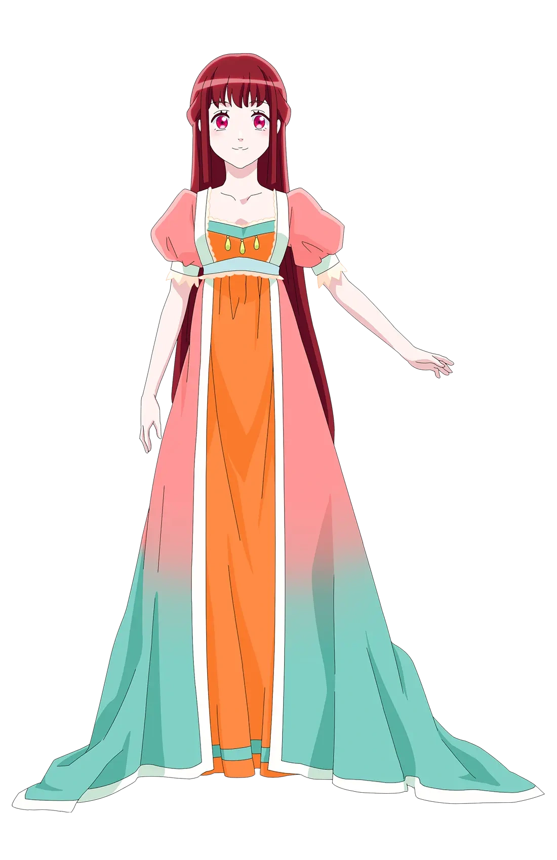 تصميم شخصية ليتيسيا من أنمي I Want to Escape from Princess Lessons