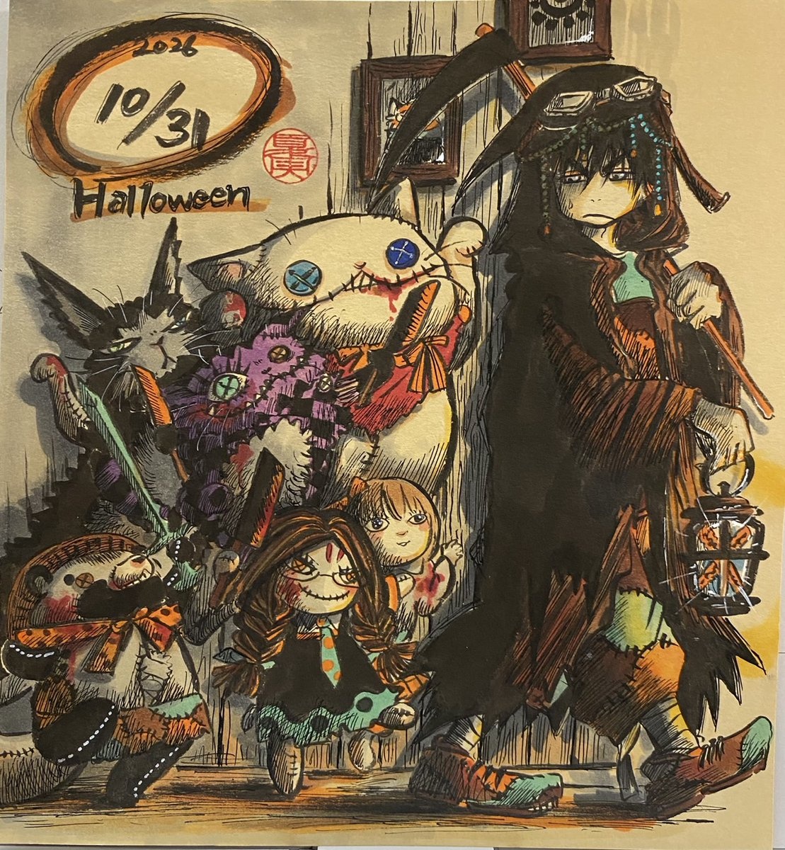 Dekin no Mogura: The Earthbound Mole Halloween artwork 2026