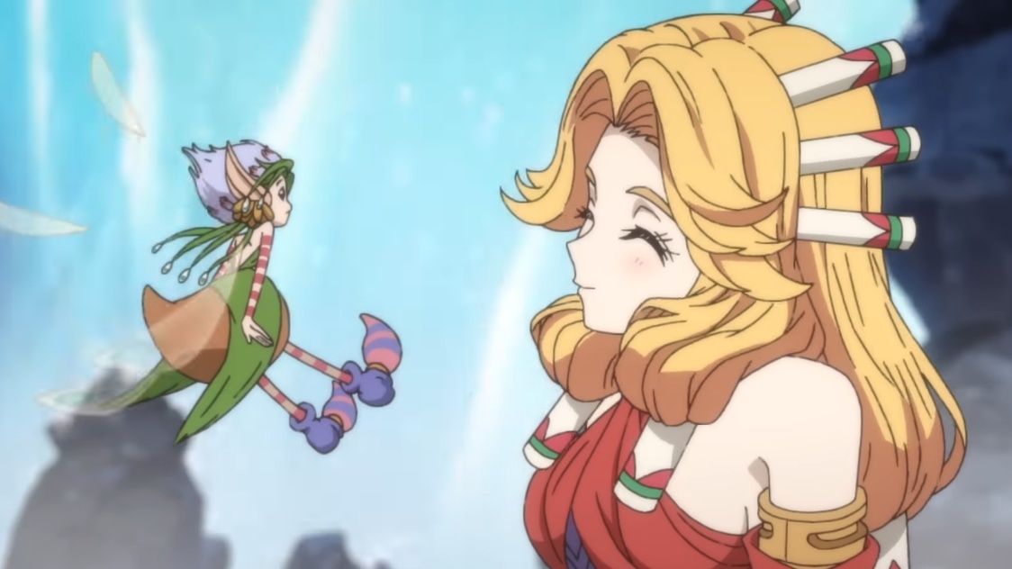 アニメ Crystal Present UTAU CHAIN Seiken Densetsu: Legend of Mana – The Teardrop Crystal – Vai um