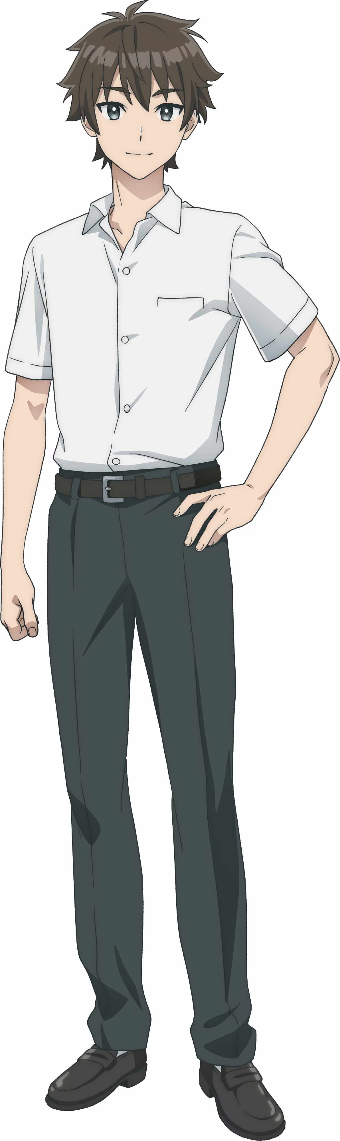 Tenko-saki no Seiso Karen na Bishojo ga, Mukashi Danshi to Omotte Issho ni ASonda Osananajimi Datta Ken anime character art for Hayato