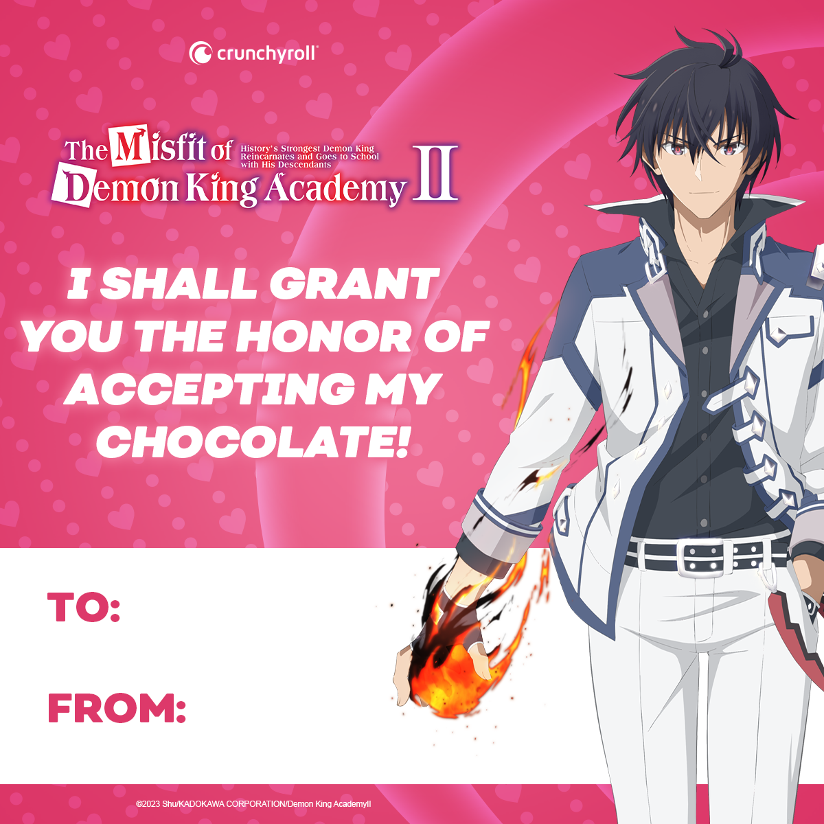 Anime Happy Valentines Day Cards