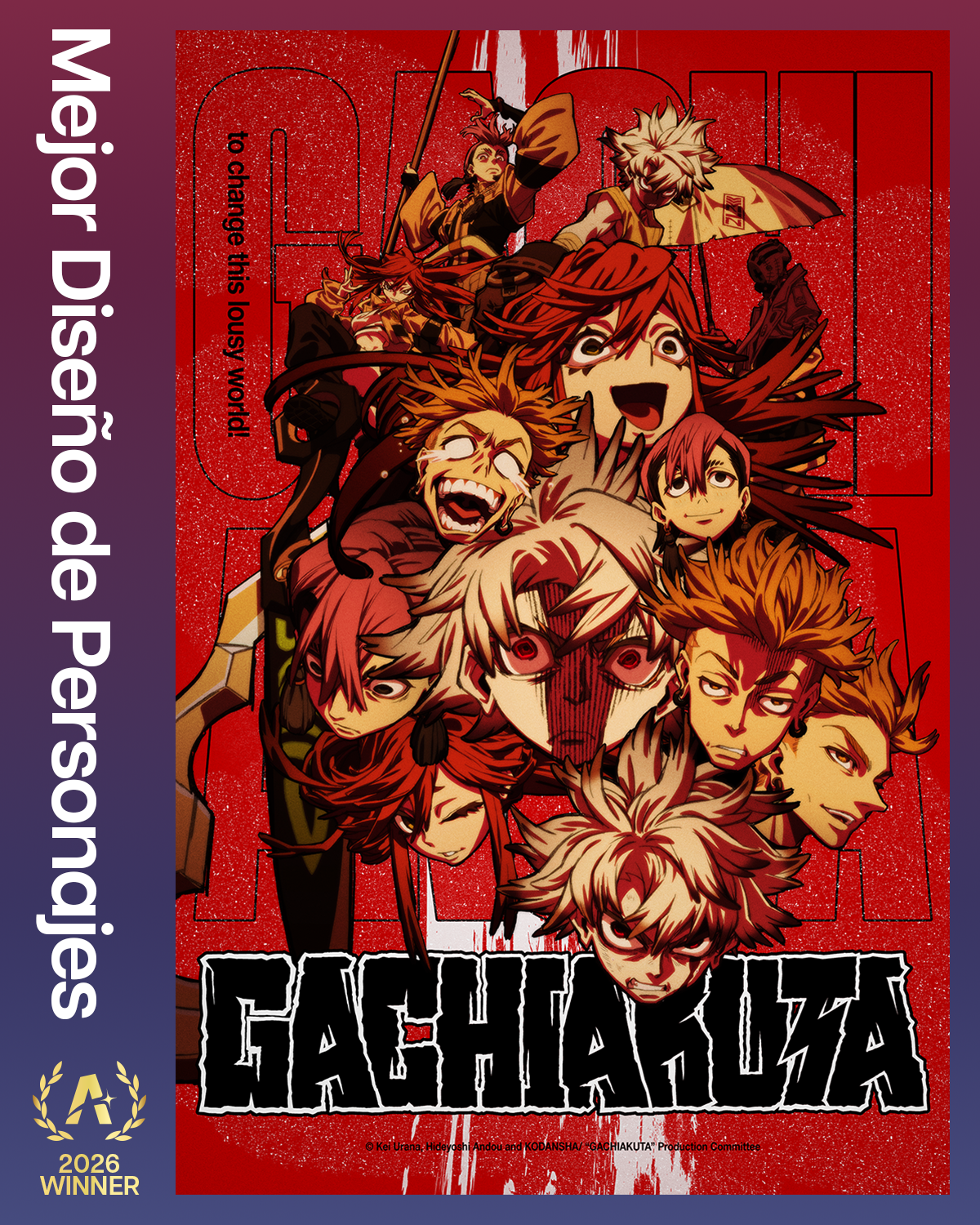 Diseño Personajes Gachiakuta