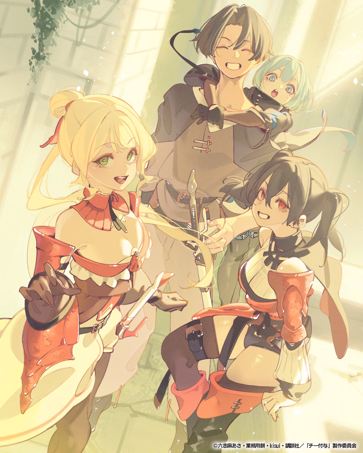 Tsuiho Sareta Cheat Fuyo Majutsushi wa Kimama na Second Life wo Oka Suru anime announcement illustration by kisui
