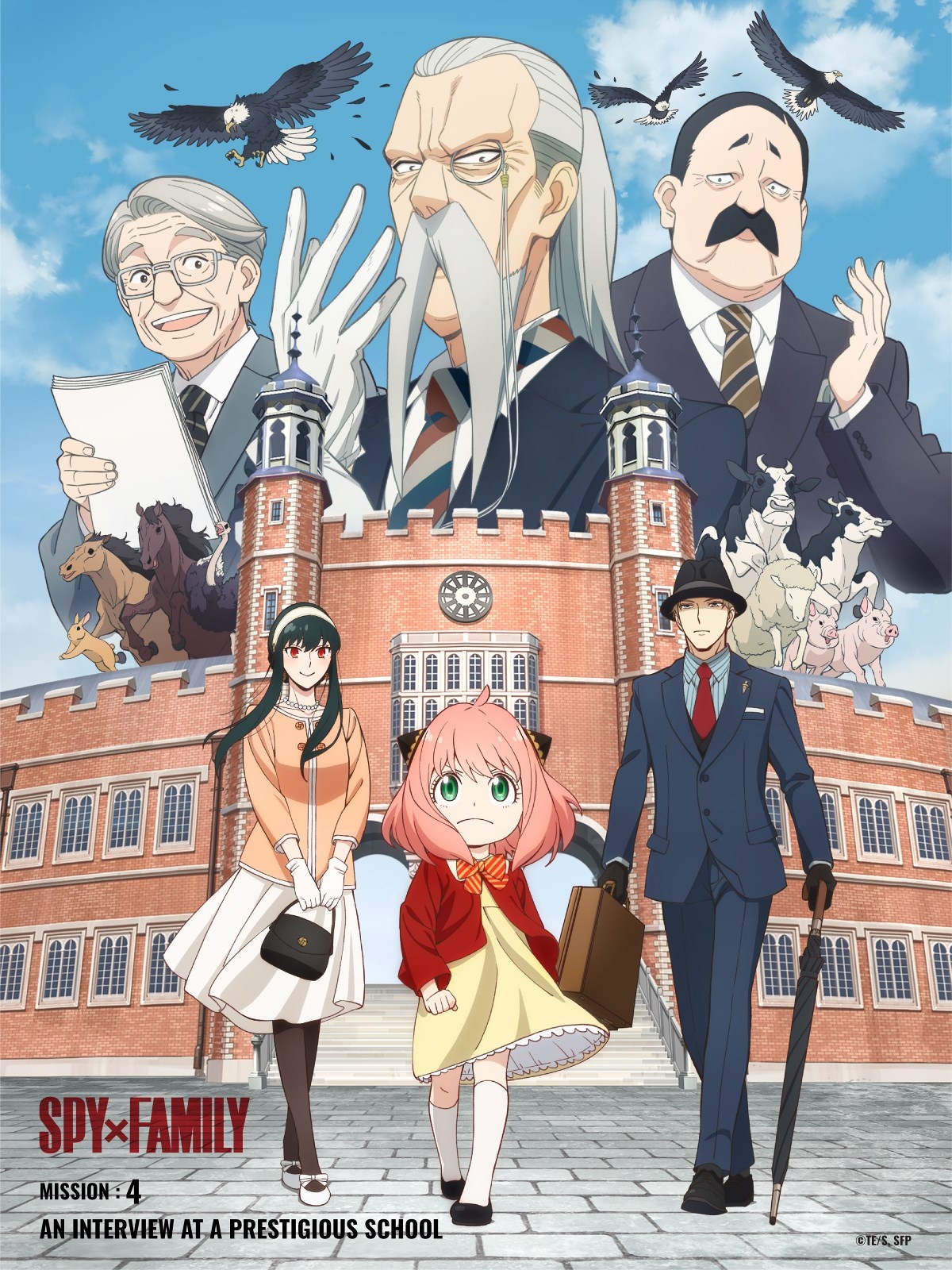 Adaptação em anime de SPY x FAMILY revela nova ilustração