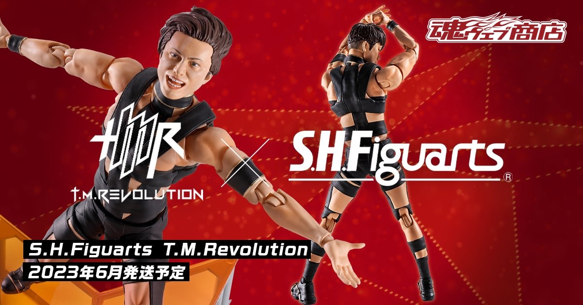 T.M. Revolution Models for His Own Posable S.H.Figuarts Figure 
