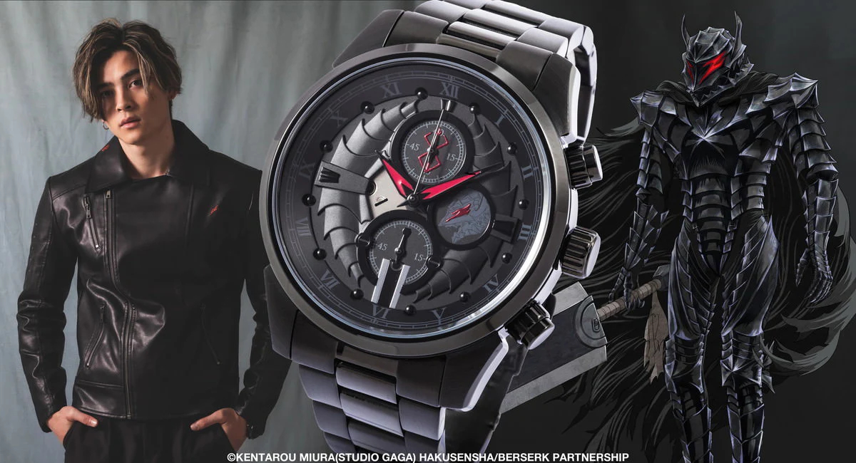BERSERK　ロクス Updated Berserk Collaboration Coming from Luxury Merch Brand