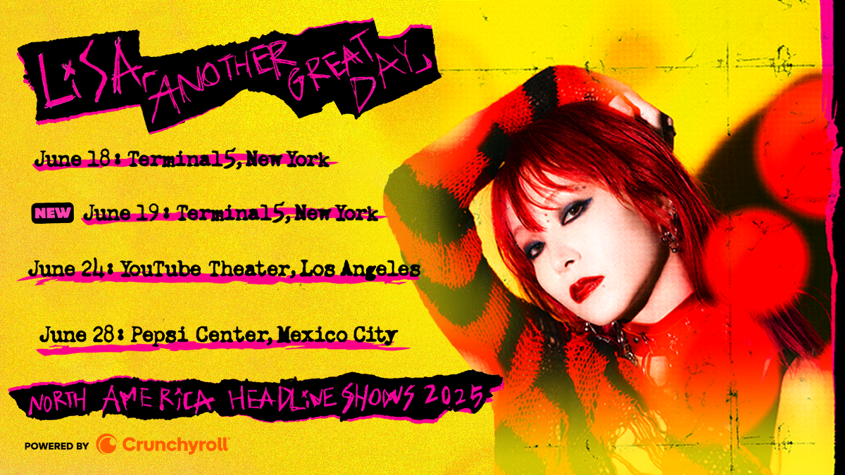 LiSA 北米ツアー NATOUR CAP アメリカツアー LiSA Announces North America Tour “Another Great Day