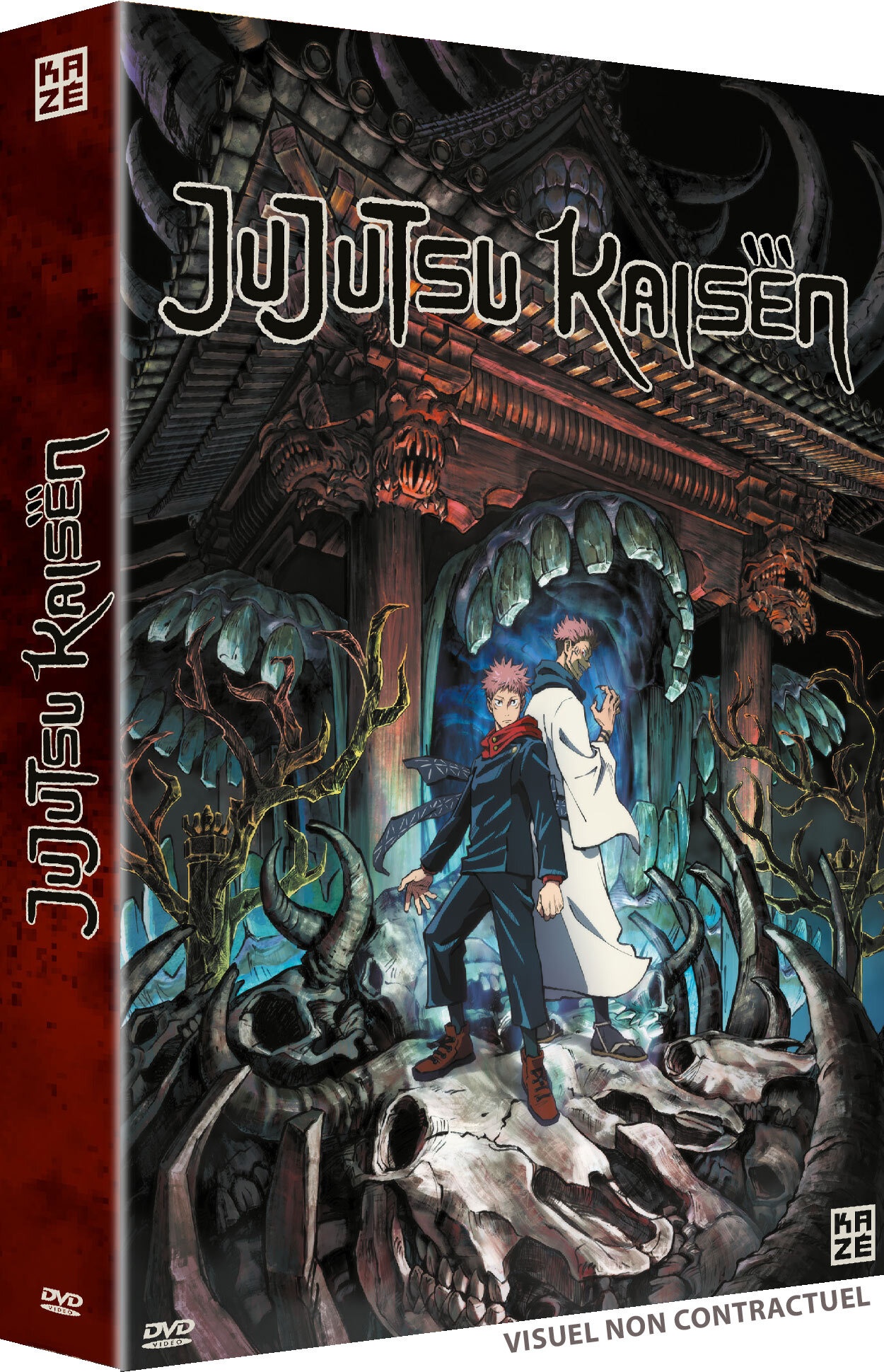La saison 1 de JUJUTSU KAISEN arrive en DVD et Blu-ray chez Kazé -  Crunchyroll News, image size:1250x1939