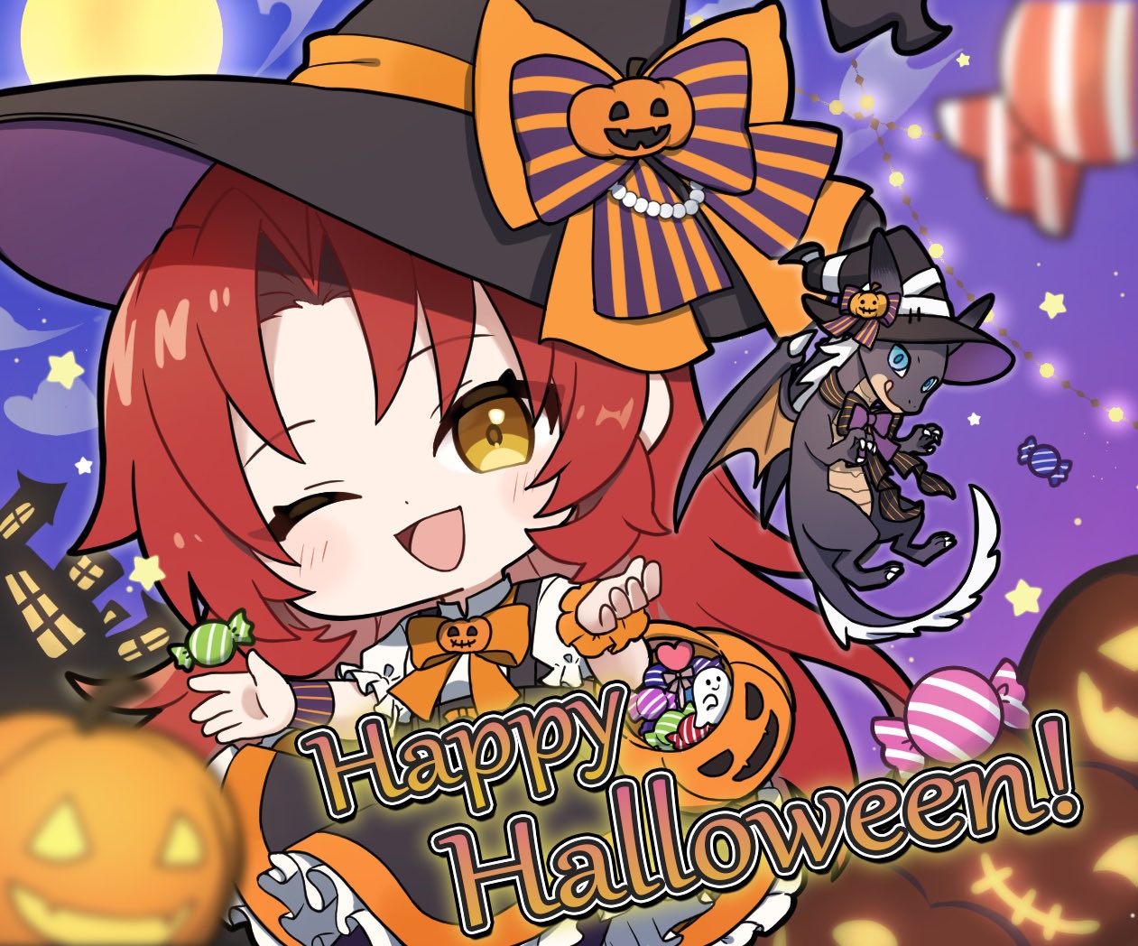 A Tale of the Secret Saint Halloween art 2026