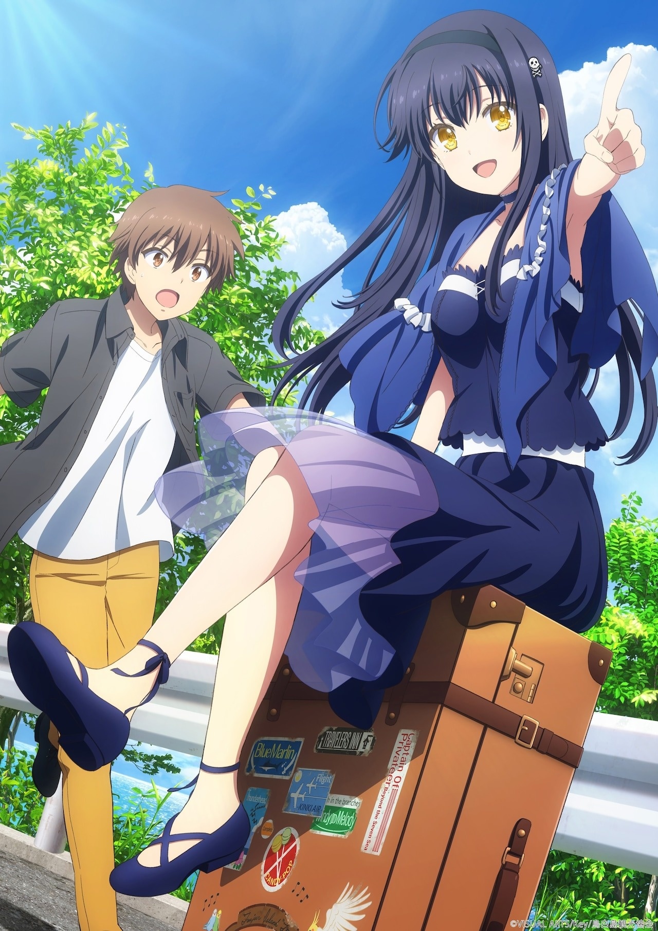 大学生協のスーツ提携店割引 Summer Pockets 3 Episode in Stroll Sunny a for Goes Anime ストラップ