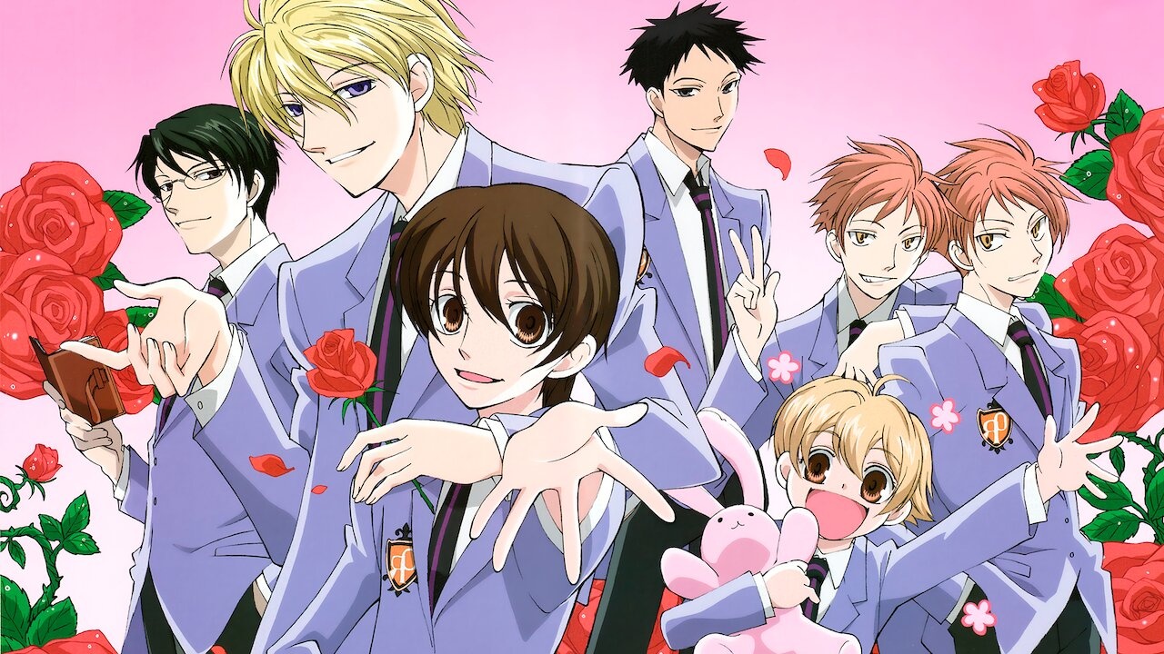 sachin and babi light blue dress Yejue Ouran High School Host Club School Uniform Haruhi Kyoya