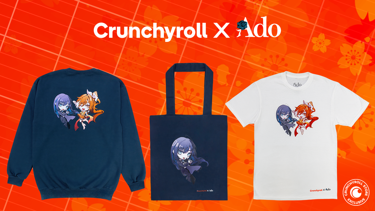 Ado X Crunchyroll matsuri'25 Tシャツ【Lサイズ】 Ado x Crunchyroll Merch – NOW AVAILABLE ONLINE! Missed out