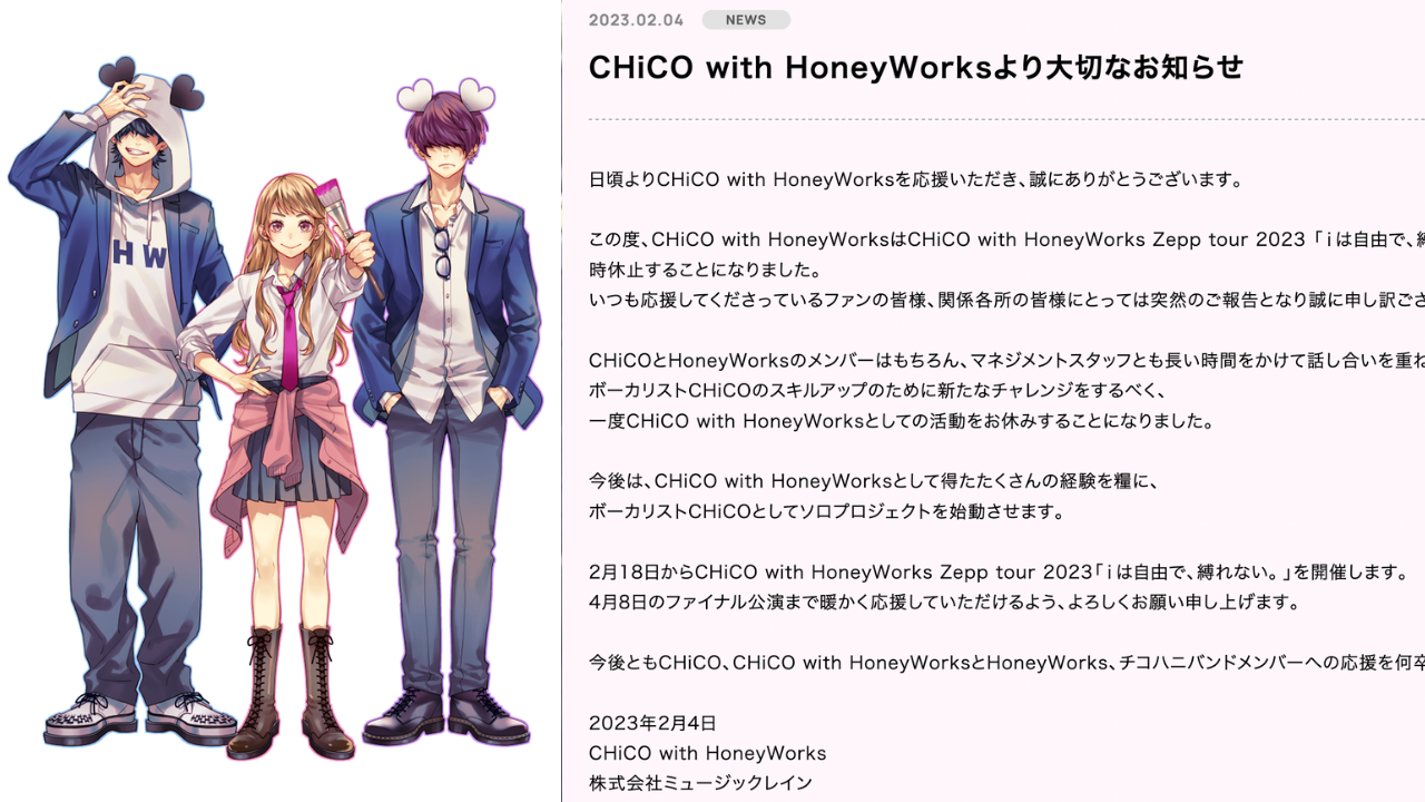 CHiCO with HoneyWorks - Crunchyroll