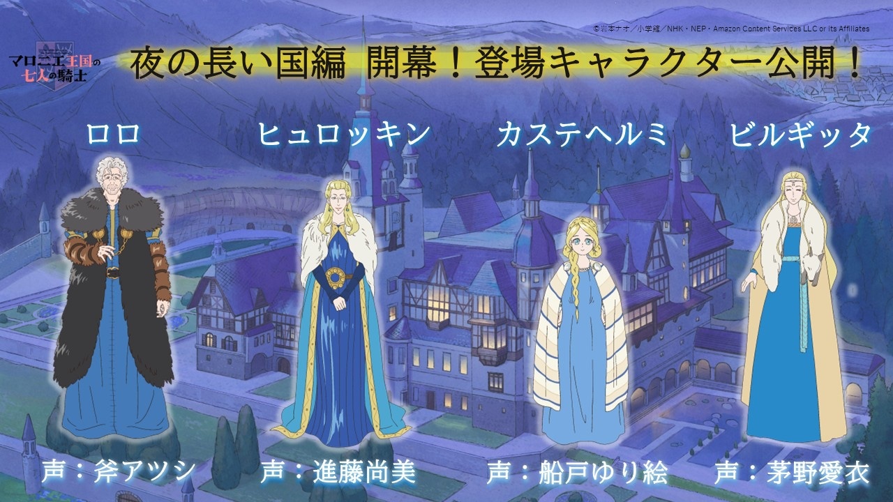 The Seven Knights of the Marronnier Kingdom - Cast Additions