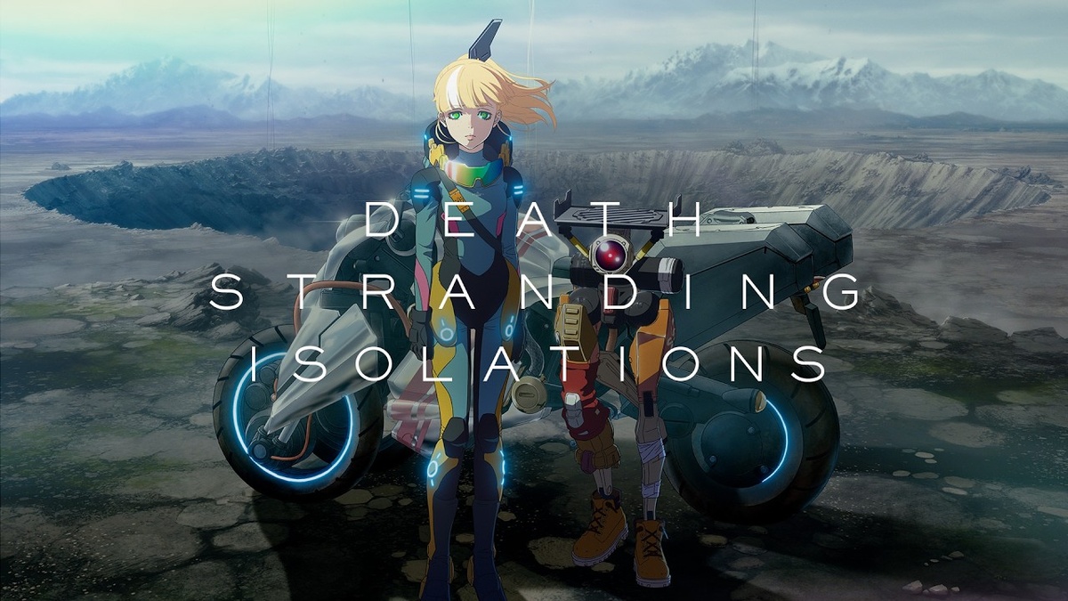 Death Stranding Isolations Poster - Visualisasi poster resmi anime