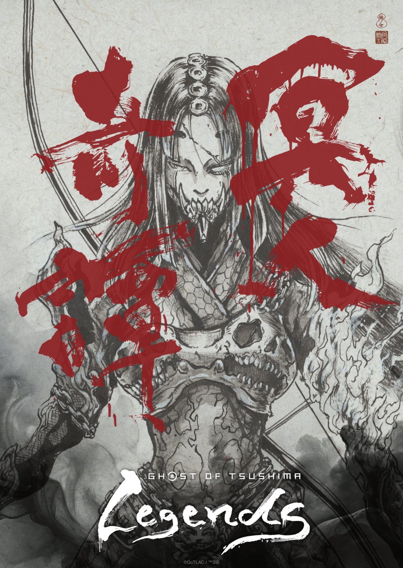 Ghost of Tsushima: Legends anime character visual