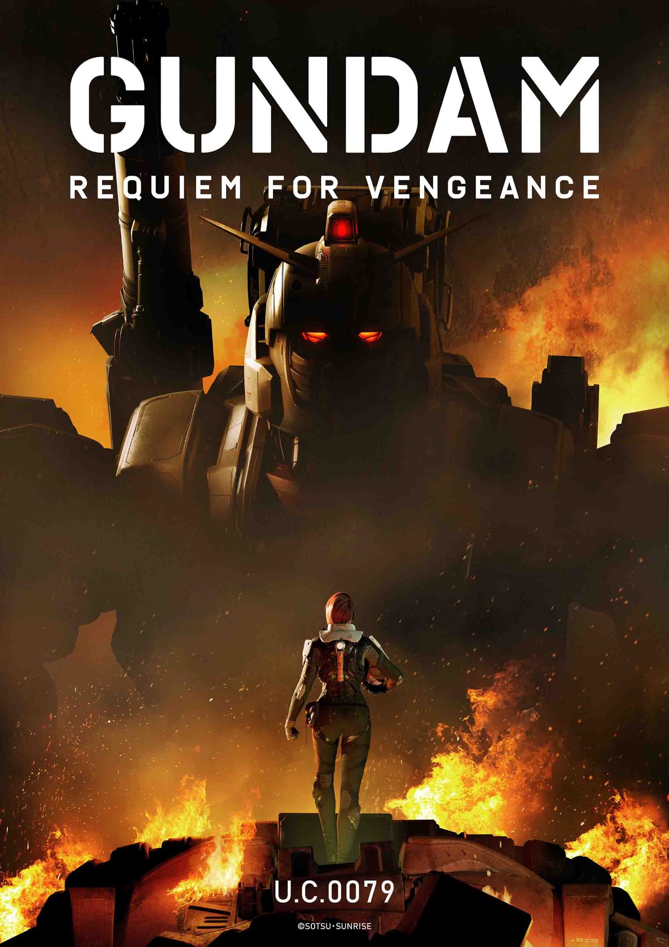 Prima key visual della nuova serie Mobile Suit Gundam: Requiem for Vengeance