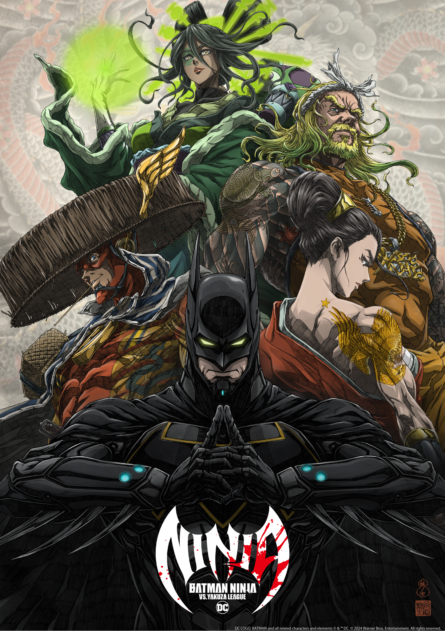 Filme em anime de Batman Ninja vs. Yakuza League ganha novo vídeo de  personagens e detalhes do seu elenco de voz - Crunchyroll Notícias, image size:1447x2048